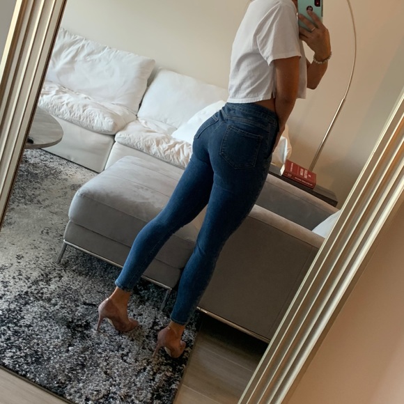 Zara Z1975 High Rise Skinny Jeans - size 2 - NWOT - Picture 2 of 4